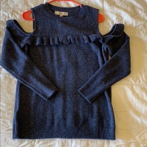 Loft open shoulder sweater